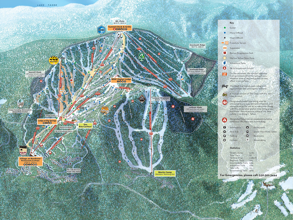 Northstar Trailmap